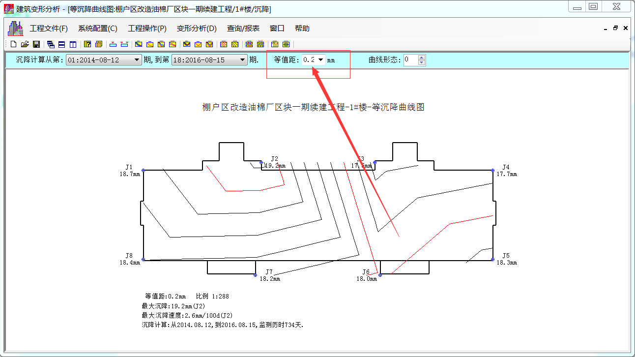 等沉降曲线图