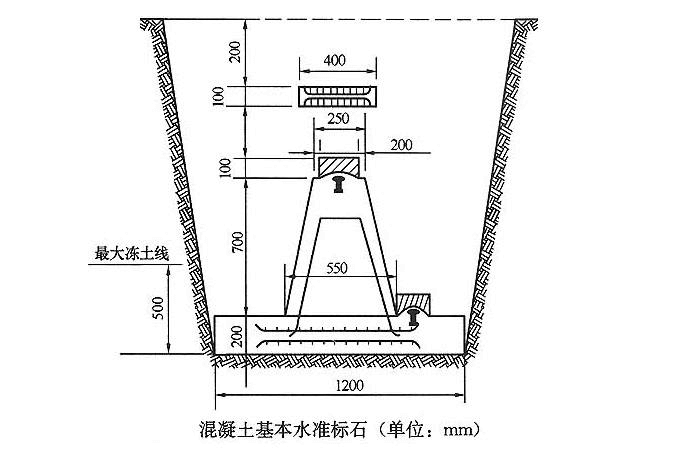 混凝土基本水准标石